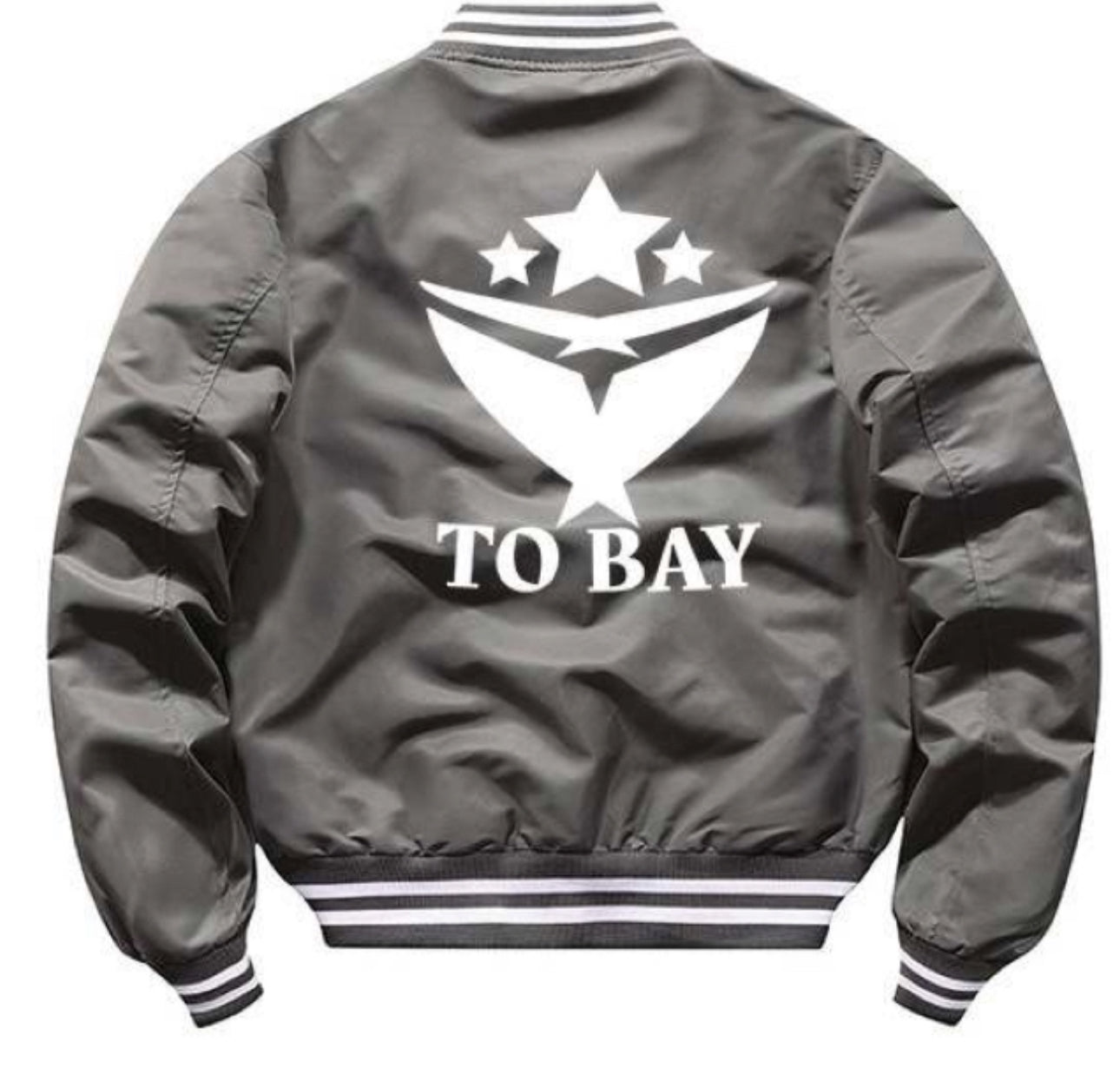 TO BAY Bomber Varsity Jacket