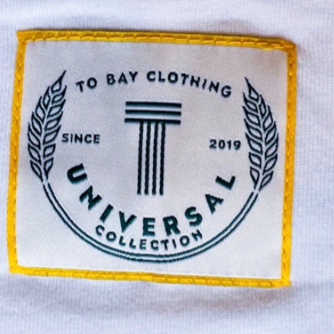 TO BAY Longline Curved Hem Crew Tee