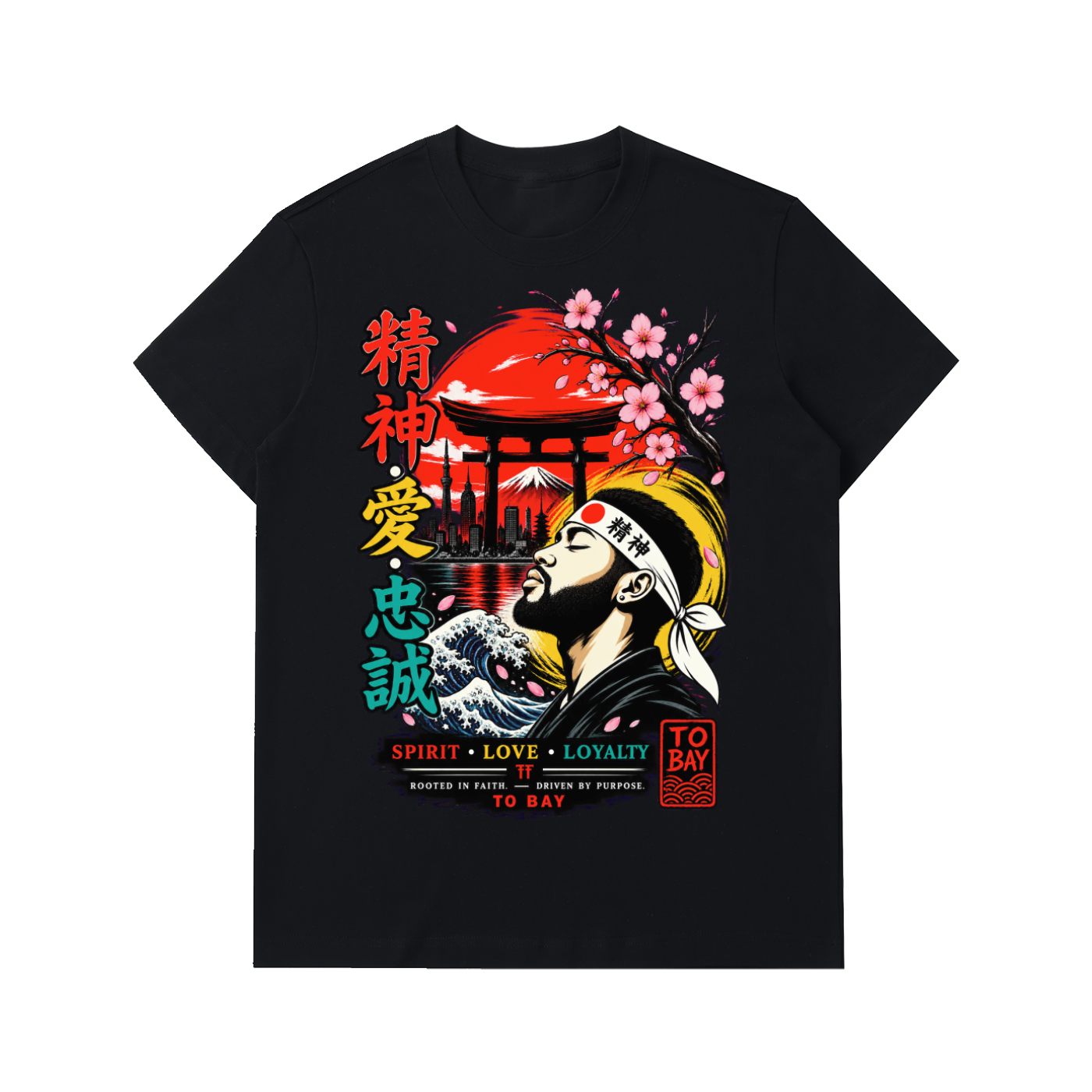 TO BAY Rooted in Faith Heavyweight Tee