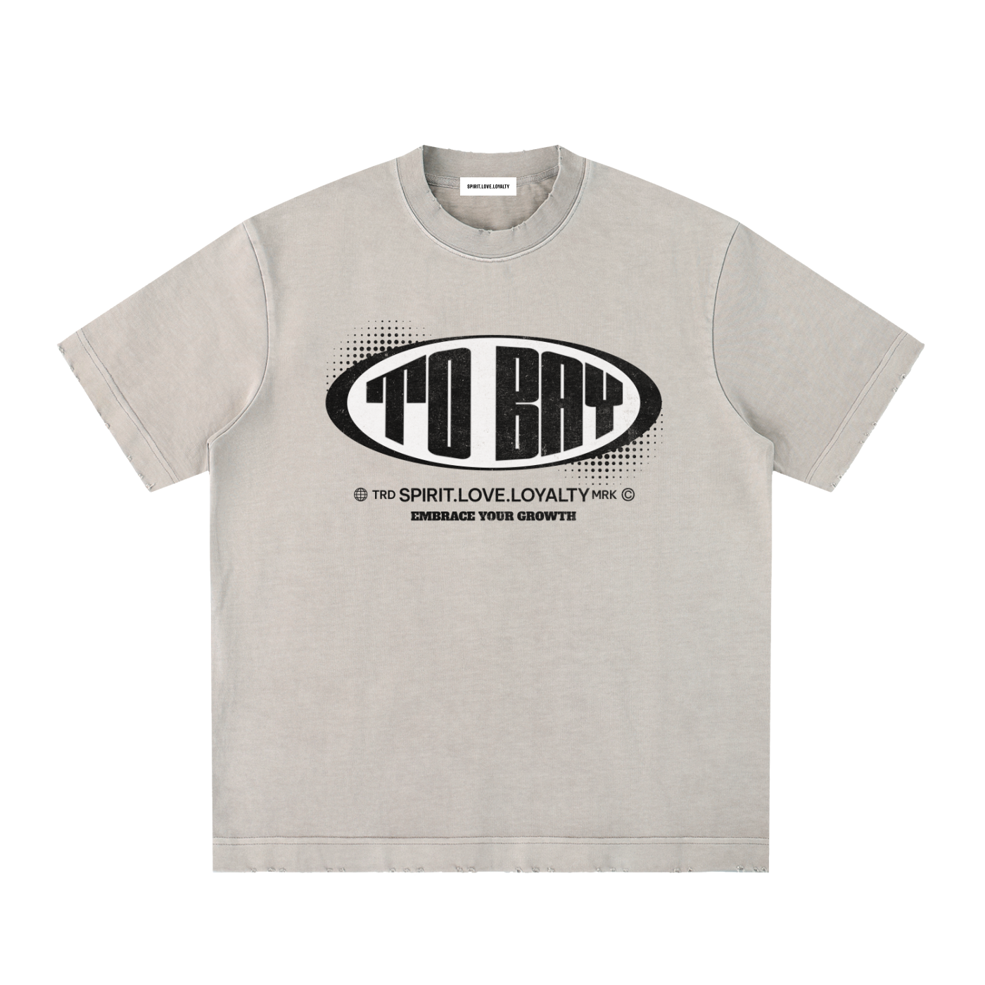 TO BAY Heritage Washed Heavyweight Tee