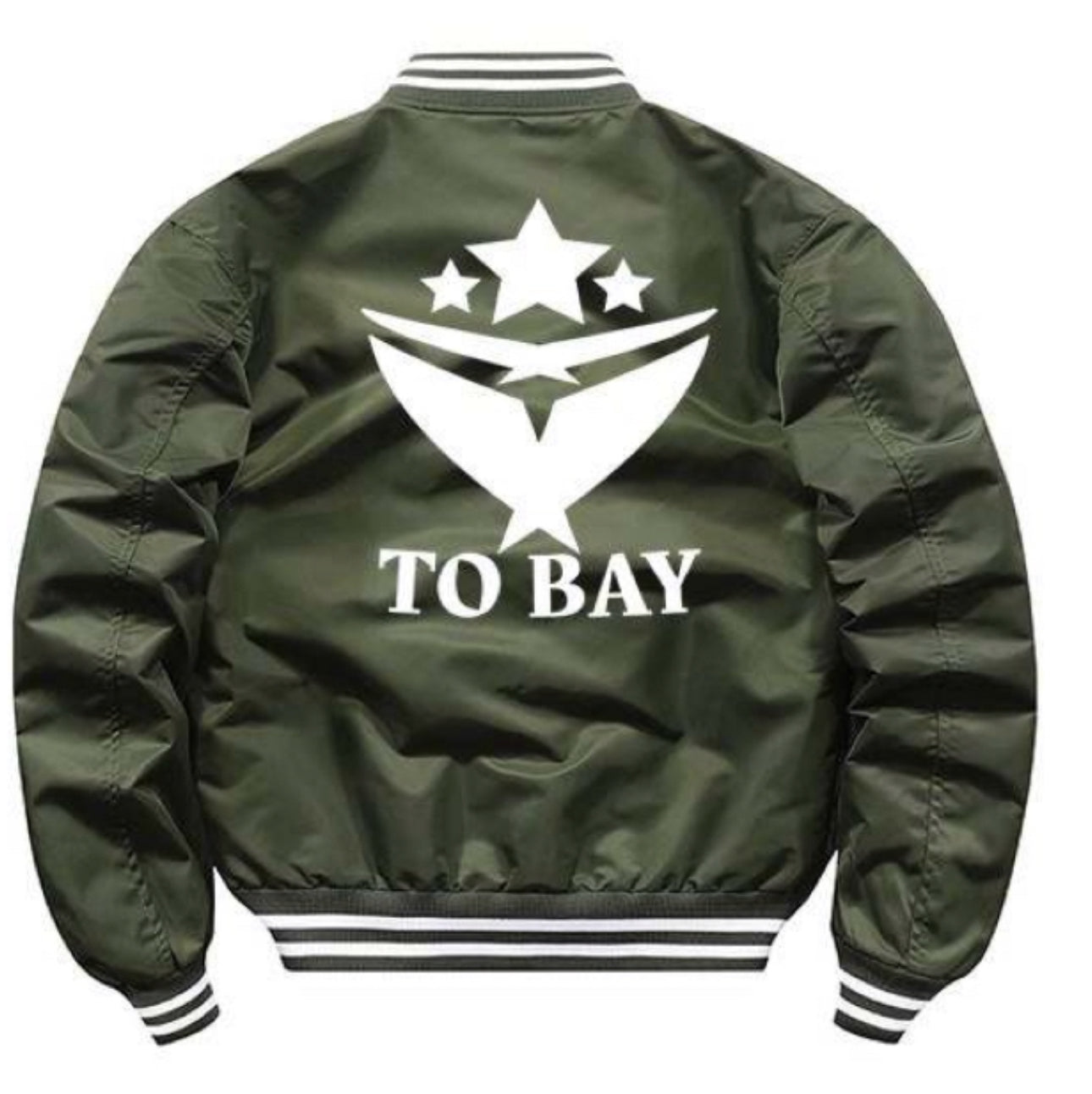 TO BAY Bomber Varsity Jacket