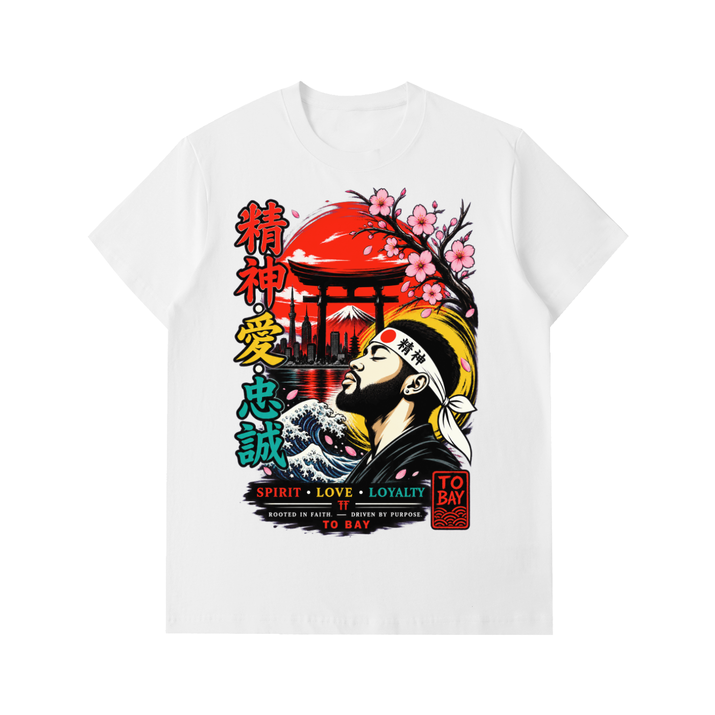 TO BAY Rooted in Faith Heavyweight Tee