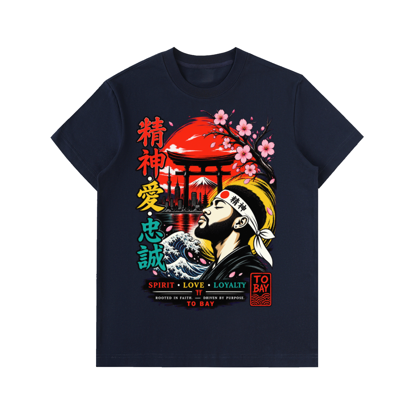 TO BAY Rooted in Faith Heavyweight Tee