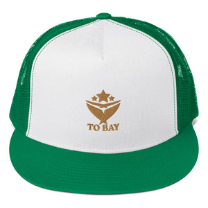 TOBAY GOLD LOGO Trucker Cap (5 colors) - TO BAY LLC