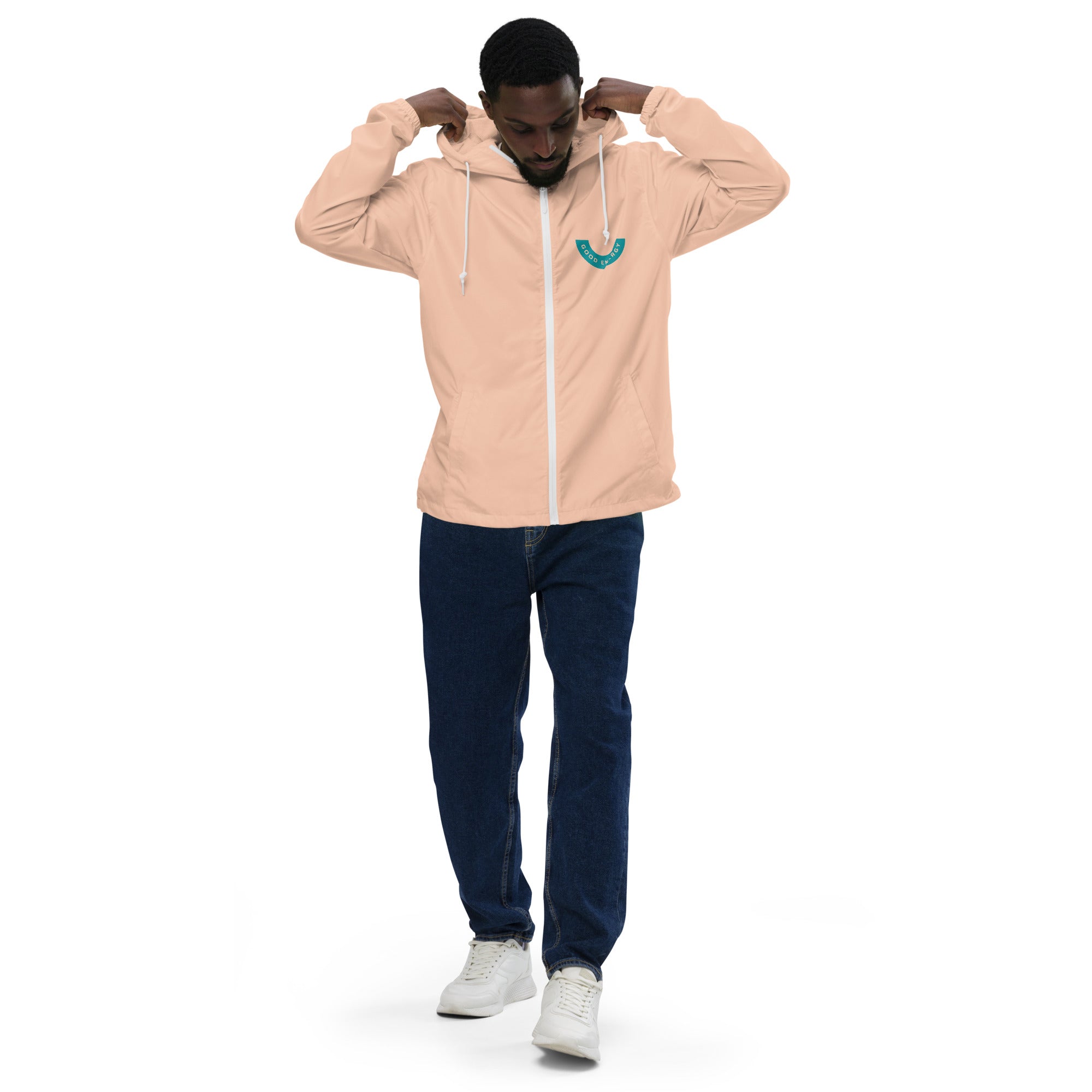 TO BAY Vibes Vintage Windbreaker Jacket