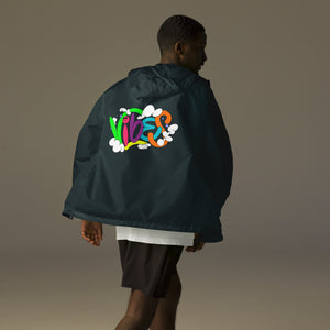 TO BAY Vibes Vintage Windbreaker Jacket