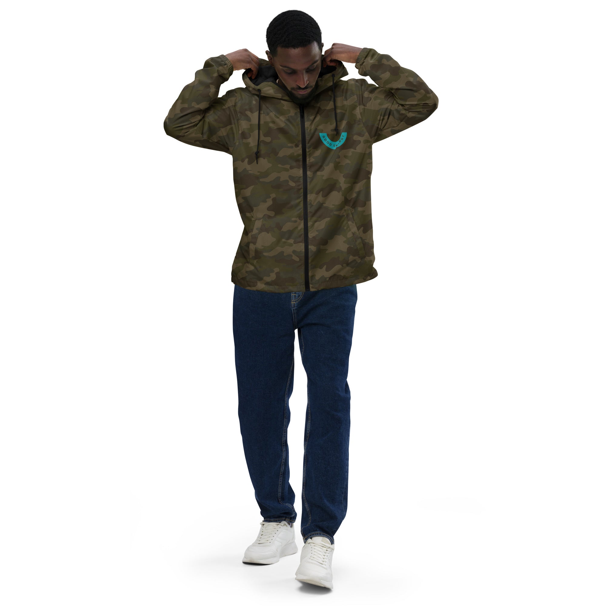 TO BAY Vibes Vintage Windbreaker Jacket