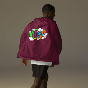 TO BAY Vibes Vintage Windbreaker Jacket