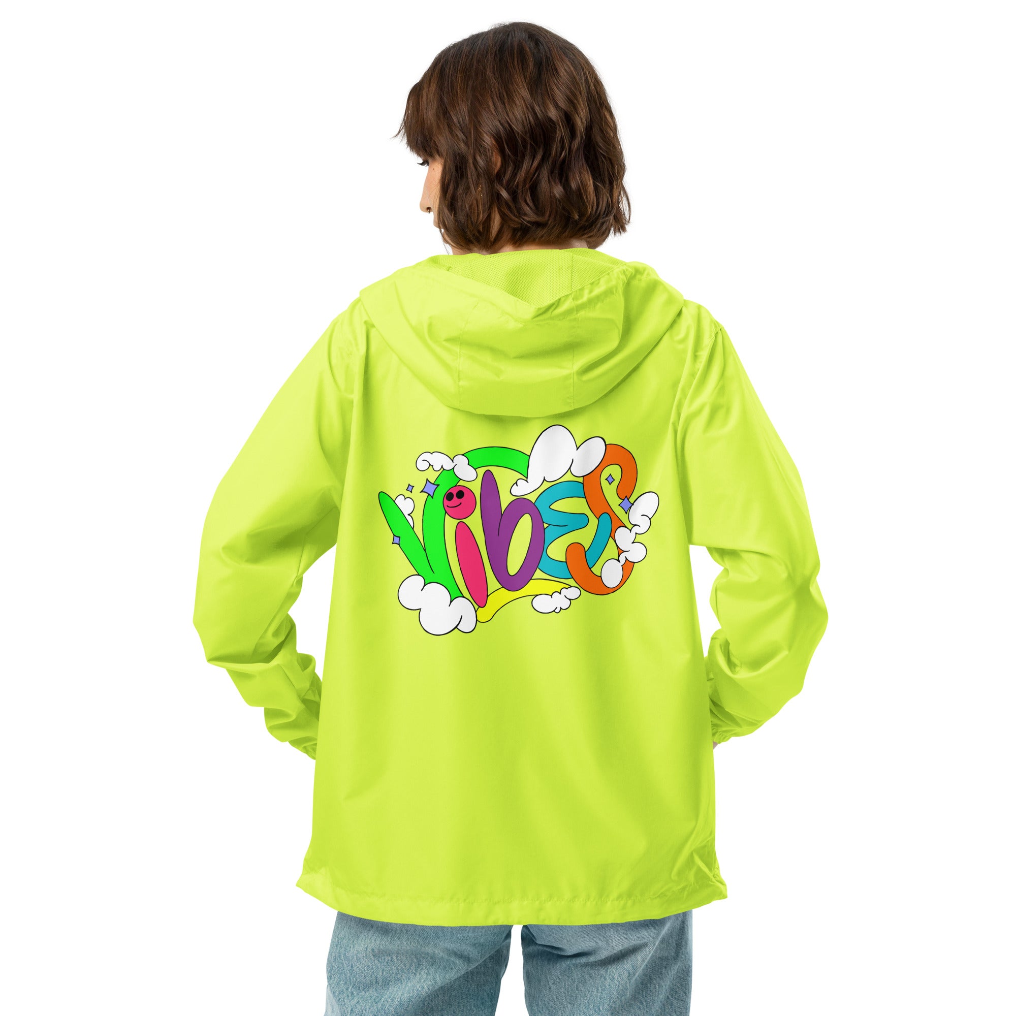 TO BAY Vibes Vintage Windbreaker Jacket